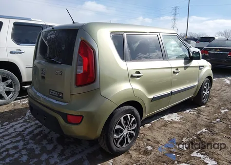 2012 Kia Soul из США, поврежденный, VIN KNDJT2A54C7400401